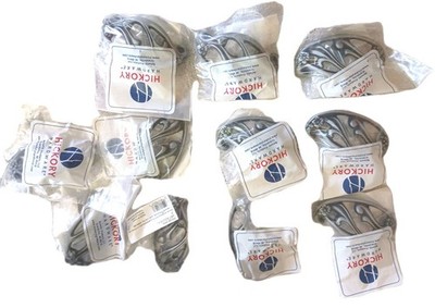 Hickory Hardware Manor House Collection Oval Pull Backplate W/Hardware Lot Of 11