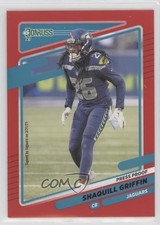 2021 Panini Donruss Press Proof Red Shaquill Griffin #35 11pe