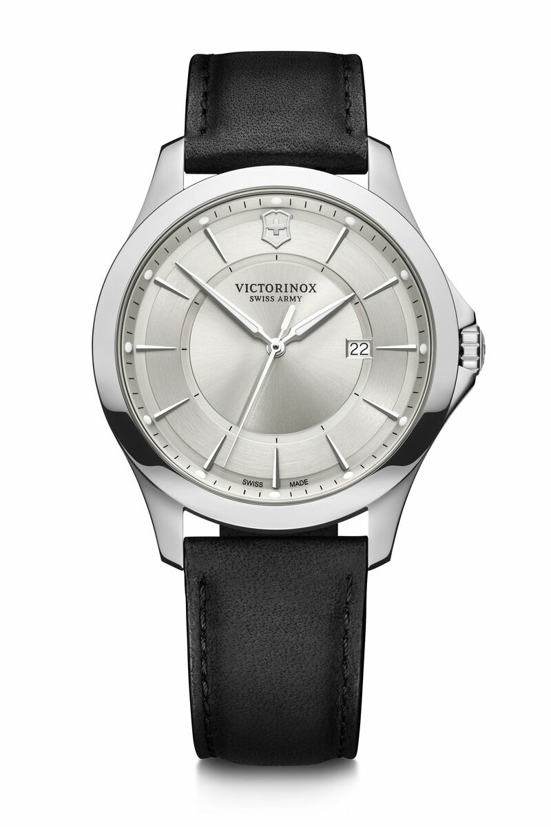 Unused ​VICTORINOX Alliance 241905 Silver Quartz Stainless Men's