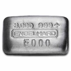 New 2025 3 Oz .999 Silver Engelhard Revived Cast Bar W/Box & COA free shipping!!