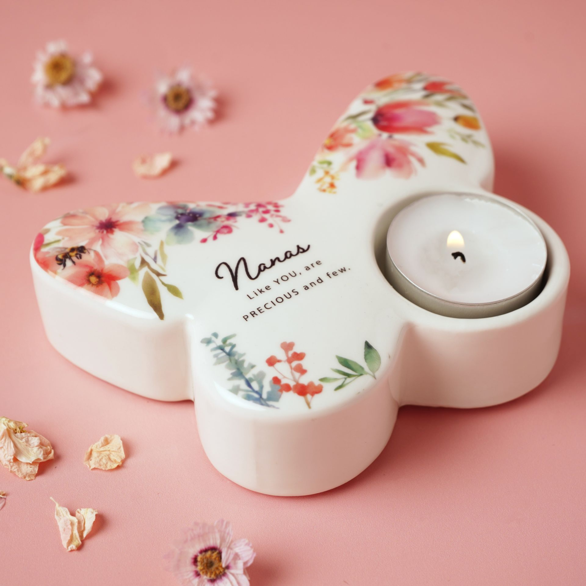  - The Cottage Garden Butterfly Tealight Holder Nana - Image 2
