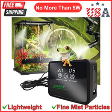 Reptile Fogger Automatic Reptile Mister Fogger, Timed Terrarium Humidifiers New