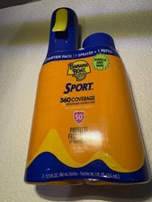 Banana Boat Sport Broad Spectrum SPF 50+ Sunscreen Sprayer And Refill Set