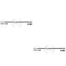 2x A.B.S. Bremsschlauch vorne links rechts für Toyota Celica Cabriolet ST16_