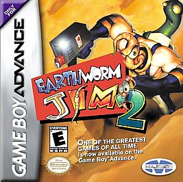 Earthworm Jim 2 (Nintendo Game Boy Advance, 2002)