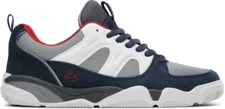 ES FOOTWEAR SHOES SILO Navy  / White / Grey  SKATEBOARD SHOES Mens US sizes