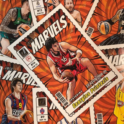 2023-24 Donruss Euroleague SERGIO RODRIGUEZ Net Marvels Base #17