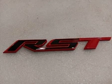 RST Emblem Letter For Chevrolet Silverado Tahoe Suburban Side Door Tailgate
