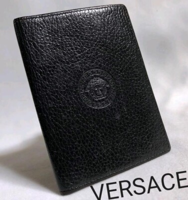 Versace Medusa Logo Card Case Business card holder Pass case