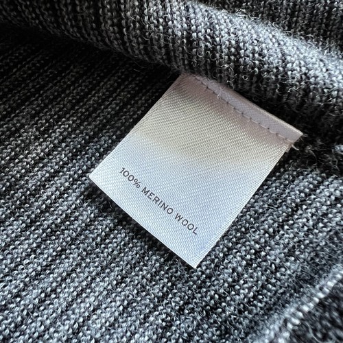 Halogen For Petite Focus Black Gray Button Cardigan Long Sleeve XSP Wool - Picture 3 of 7