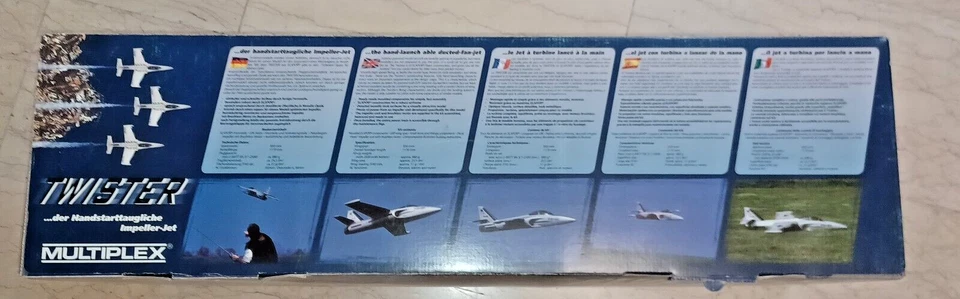 MULTIPLEX 214222 TWISTER AEREO RC VENTOLA INTUBATA JET NUOVO - Immagine 2 di 3