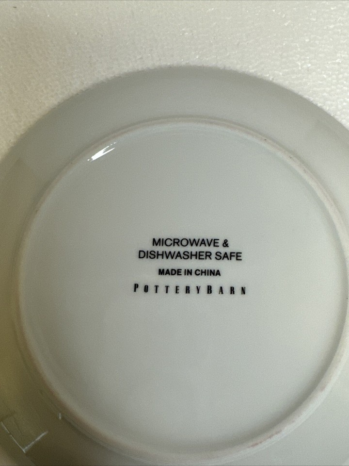 12pc Pottery Barn 12 Days of Christmas 7.25" Dessert/Snack/salad