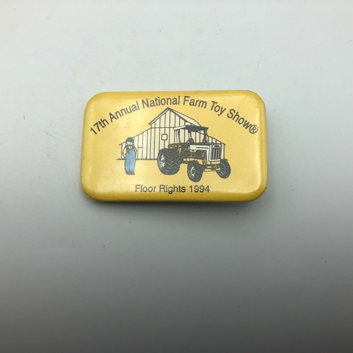 National Farm Toy Show Pinback Button Badge Pin Floor Rights Vintage 1994 - Picture 3 of 12