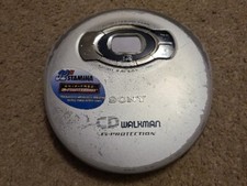 Sony CD Walkman Player Portable G-protection Model D-EJ615 Parts Or Repair