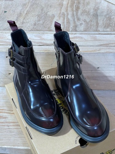 Chelsea Boot Cherry Red Arcadia Leather 