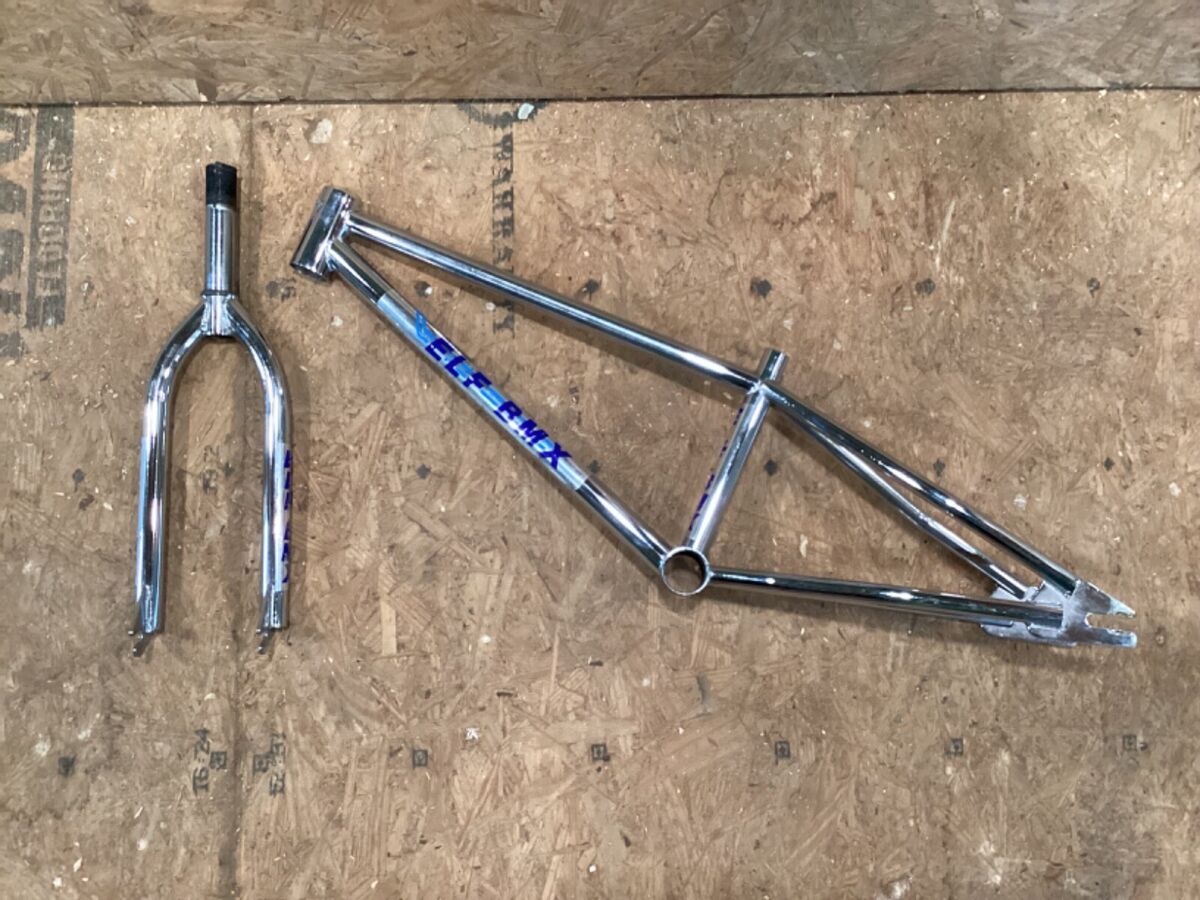 OLD SCHOOL BMX ELF 24”クロームフォーク レア