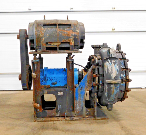 MO-4955, GOULDS 5500 8X10 SLURRY PUMP. 400 HP. 1785 RPM. 460 V.