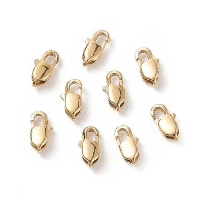 Karabinerverschluss Ionenbeschichtet (IP) 304 Edelstahl 9mm x 5mm x 3mm 2 Stück - Bild 1 von 2
