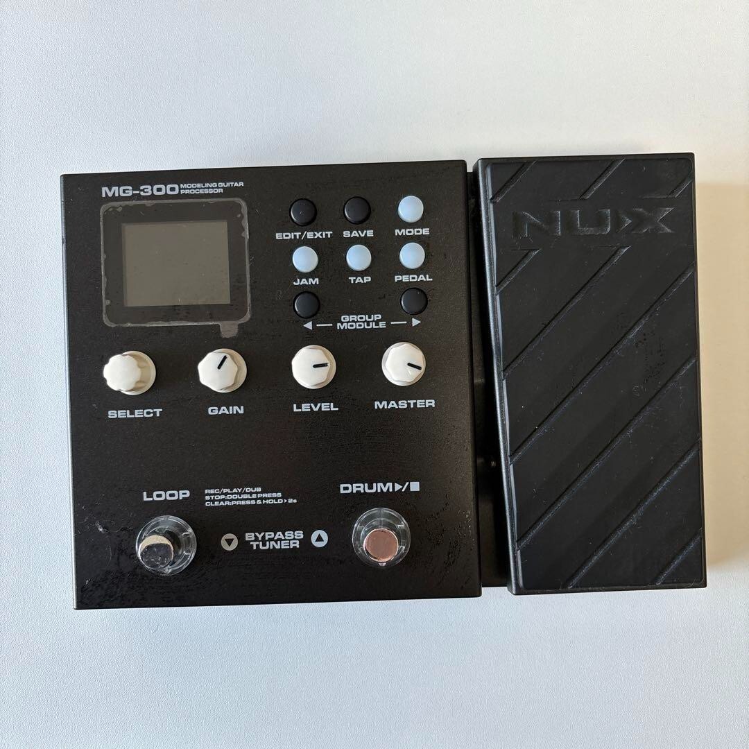 NUX MG-300 multi-effector modeling guitar processor In