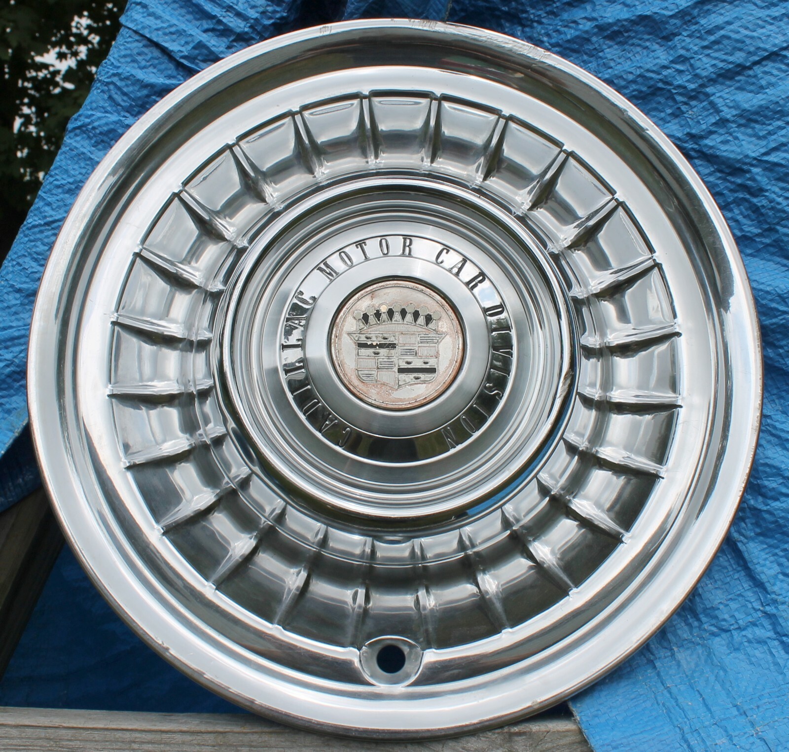 OEM 1959 CADILLAC ELDORADO FLEETWOOD DEVILLE 15" HUBCAP Wheel Cover 59