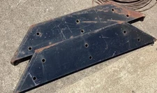 39”L x 8”H x 2”W Steel Snow Plow Box Shoes,skid Wear Plates Pads. Buyer’s Style