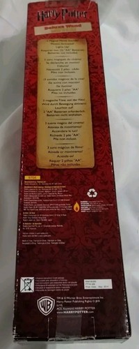 Harry Potter Deluxe Wand Warner Brother 3Movie Sounds Motion Activated Lights Up - Picture 3 of 4