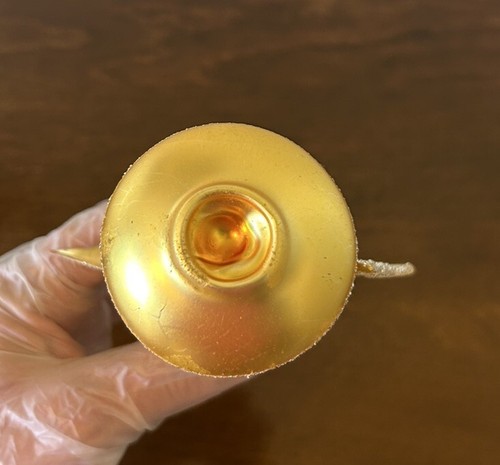 IOB (2) Vintage Blown Glass Large 4.5” Teapot GRANTS Christmas Ornaments READ - Picture 15 of 21