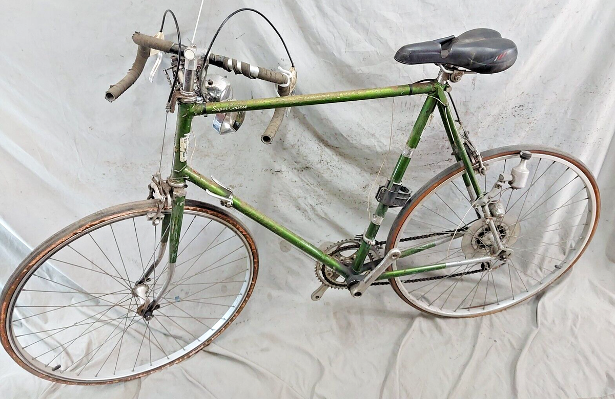 1973 Raleigh Super Course Touring Road Bike 65cm XXXLarge 531