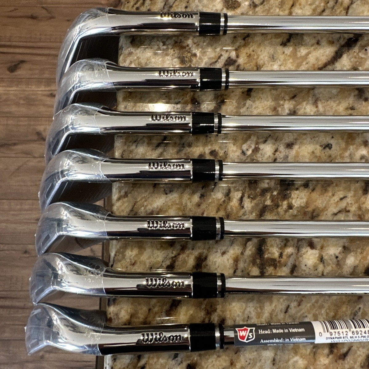 NEW! Wilson DynaPower Iron Set 5-PW,GW KBS Max Ultralite NEW! Wilson DynaPower Iron Set 5-PW,GW KBS Max Ultralite