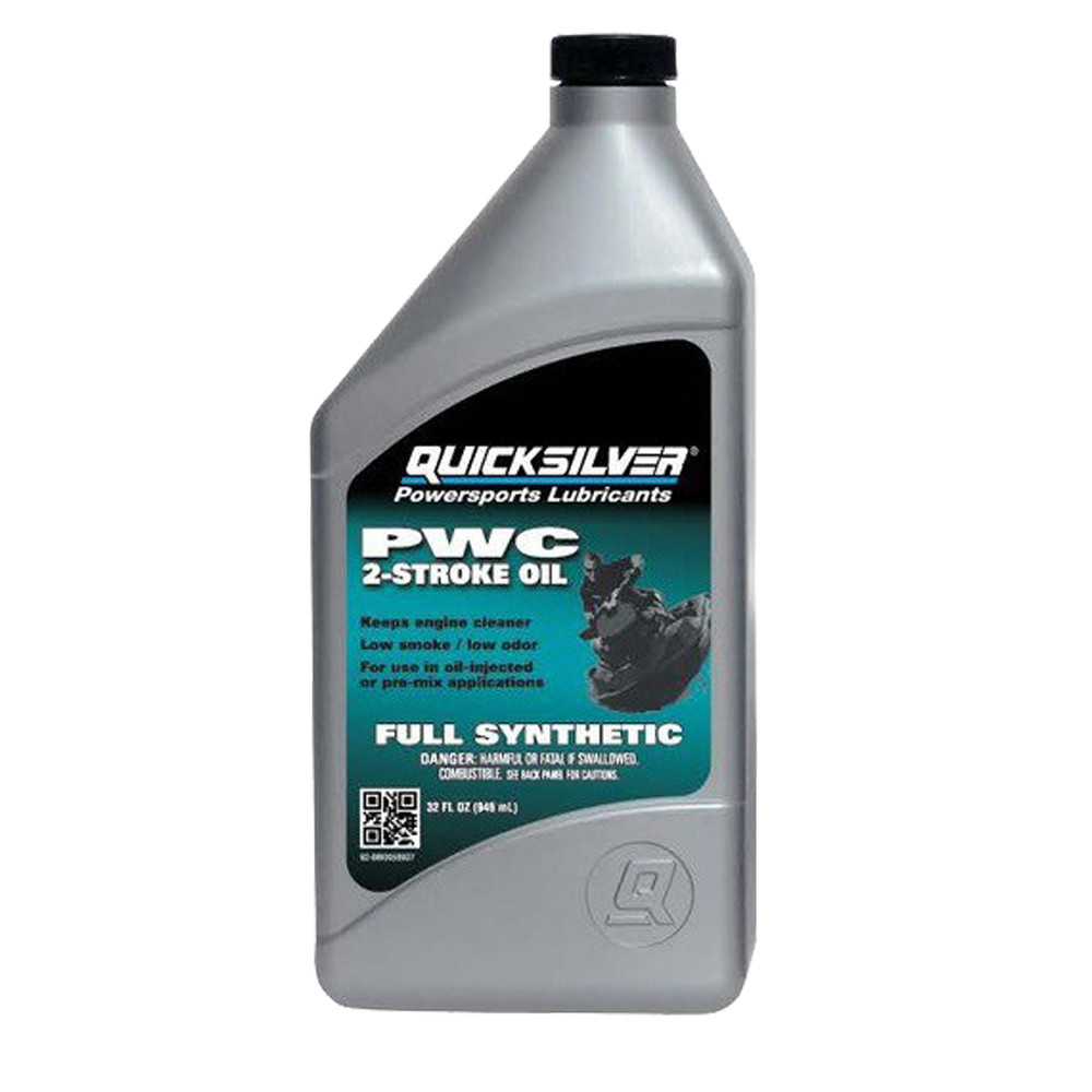 Quicksilver PWC Full Synthetic 2-Stroke Oil - 946ml