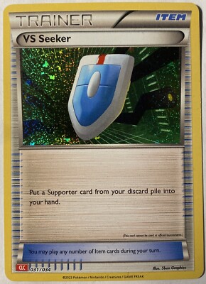 Pokemon VS Seeker ENGLISCH HOLO CLC 031/034 TCG Classic Collection Near Mint