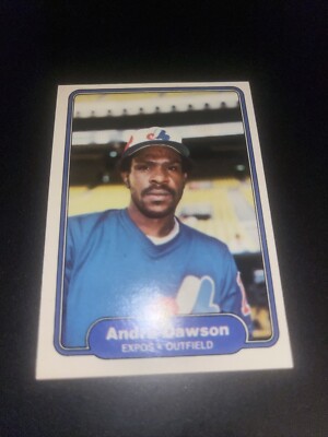 1982 Fleer Baseball Andre Dawson #187 Montreal Expos