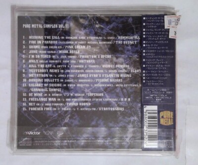 Various – Pure Metal Sampler Vol. 11 VICP-60477 JAPAN CD OBI | eBay