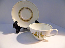 Vintage Noritake Hermitage set of 3 cups & saucers (1 set shown)