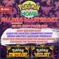 ✨POKEDEX PALDEA HOME✨, Pokemon escarlata - scarlet 🍊púrpura - violet🍇