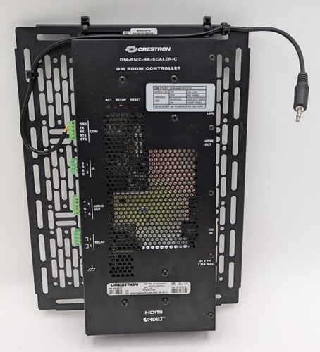 Receptor y controlador de habitación Crestron DM-RMC-4K-SCALER-C 4K DigitalMedia 8G+ - Imagen 3 de 15