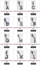 Color & Letter Hanging Dangle Charms Fit Origami Owl Living Locket Link Bracelet