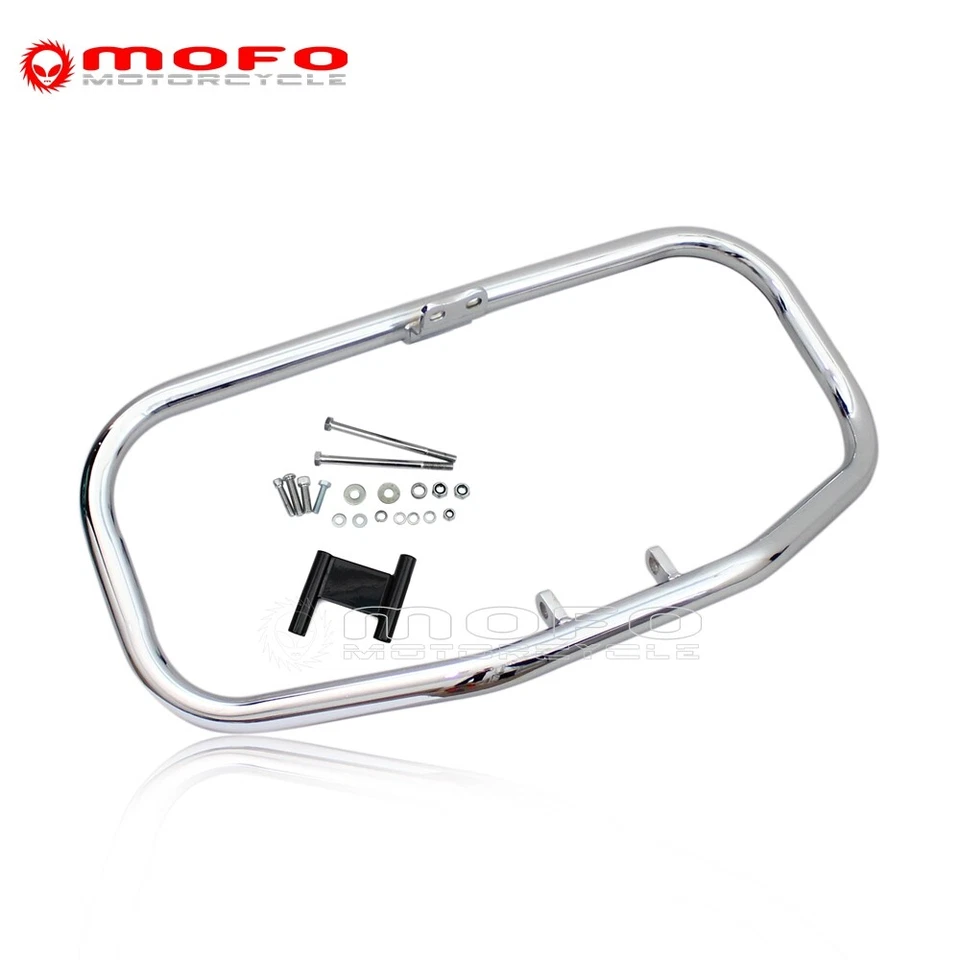 Protector de motor cromado para Harley Davidson Sportster XL 1-1/4" 1984-2003 Foto 3 de 4