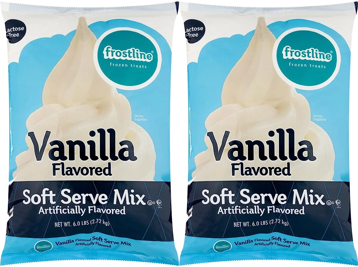 Vanilla Soft Serve Ice Cream Mix Large 6 Pound Bag 2 Bags eBay