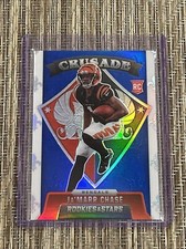 2021 Panini Rookies & Stars - Crusade Blue Prizm /50 #CR-26 Ja'Marr Chase (RC)