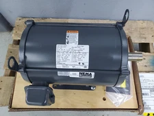 US Nidec Electric Motor 15 HP,  230/460V, 3490 RPM, 215T, TEFC, D15P1D