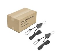 Grow Light Rope Hanger 50Pairs，1/8 8-Feet L...