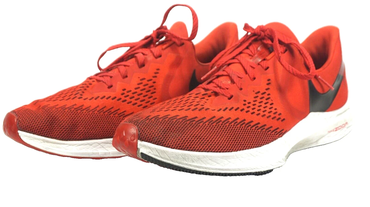 Nike Men\'s Red Air Zoom WinFlo 6 Sneakers - Men\'s 9 Nike Air Zoom Winflo 6 University Red | eBay main image 3
