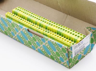 31x Phoenix Contact UT 4-TWIN-PE 3044380 Schutzleiter-Reihenklemme -unused-