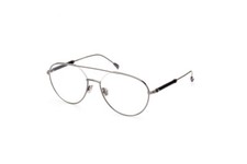 Tod's TO 5277 008 Gunmetal Metal Aviator Optical Eyeglasses Frame 56-17-145 RX