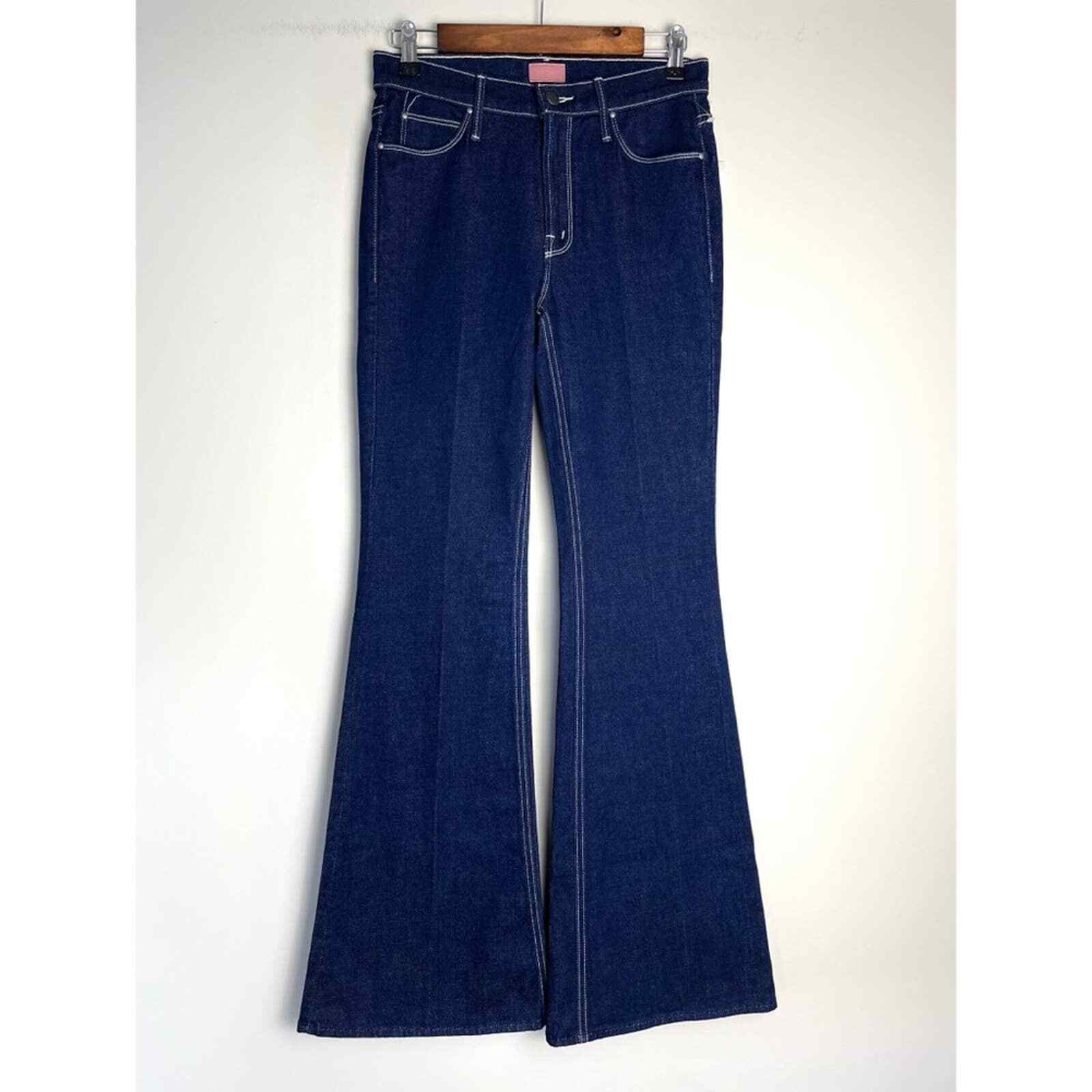 Nwt Mother Country Doozy Flare Jeans Size 27 Ebay