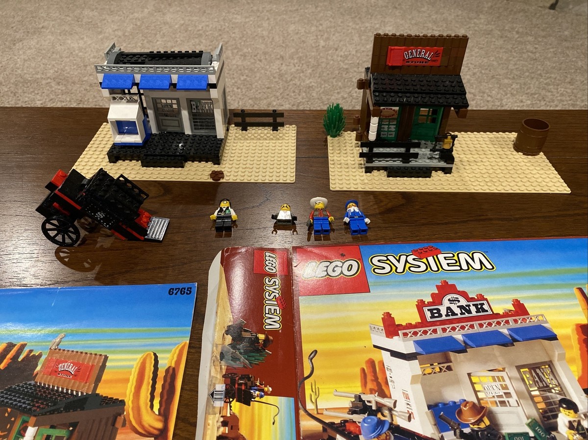 Vintage Western LEGO System 6765 GOLD CITY JUNCTION: w/Box  