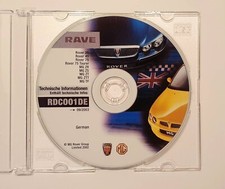Werkstatthandbuch CD MG Rover Rave