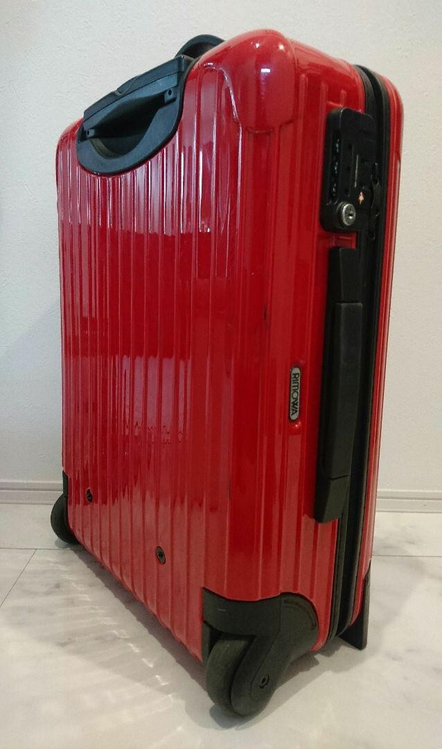 RIMOWA Salsa Porsche Design Suitcase Red 35L 2 Wheel RIMOWA Salsa Porsche Design Suitcase Red 35L 2 Wheel