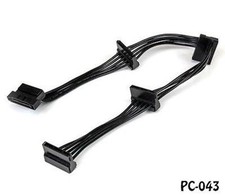 16inch 1x Plug, 4x Receptacle SATA 15-Pin Pow...